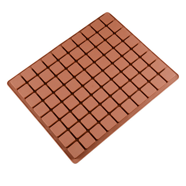 Silicone Square Chocolate Mold  Chocolate Silicon Mold Square - 80-cavity  Candy - Aliexpress